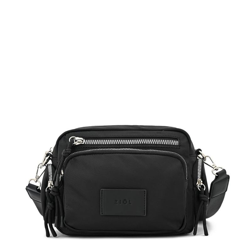 ZIOL - Cartera bandolera mediana danuk negro