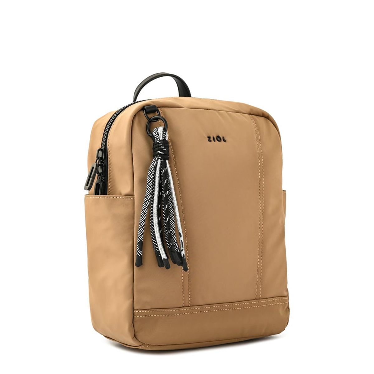 ZIOL - Mochila yoko mediana beige oscuro
