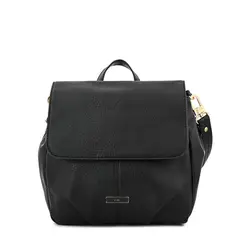 ZIOL - Mochila con tapa zahara mediana negro