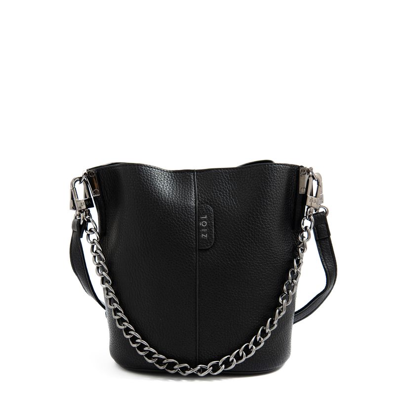 ZIOL - Cartera bandolera mediana asteria negro