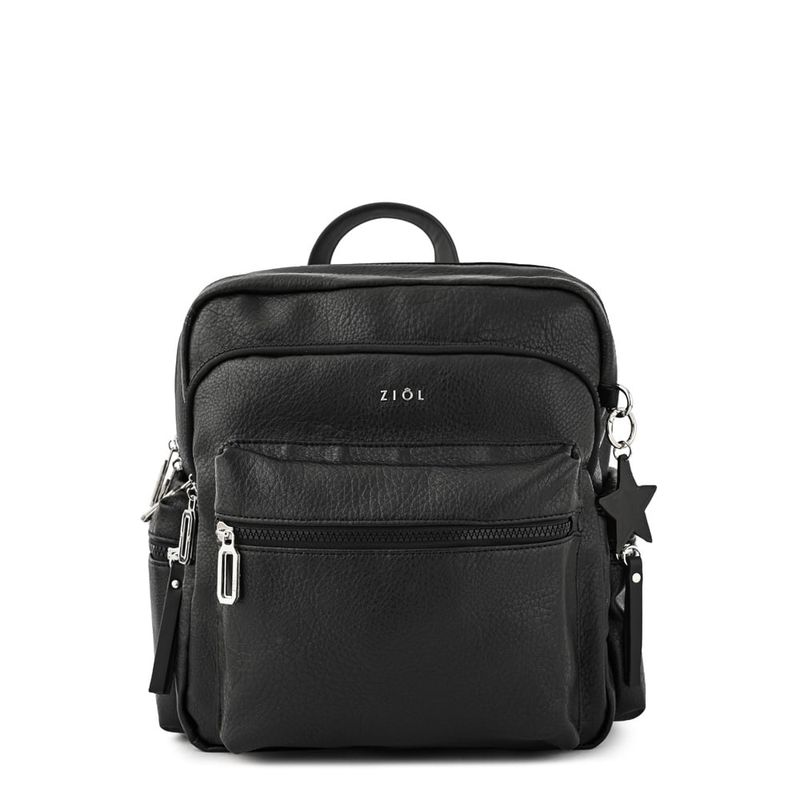 ZIOL - Mochila mediana ronnie negro