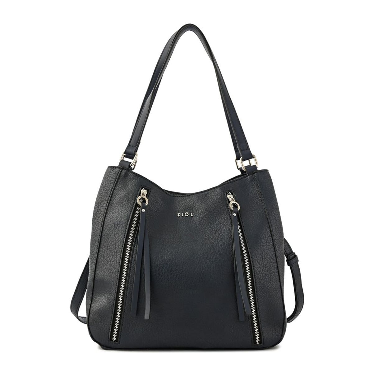 ZIOL - Cartera tote tres divisiones ozzy grande azul oscuro