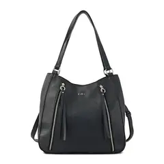 ZIOL - Cartera tote tres divisiones ozzy grande azul oscuro