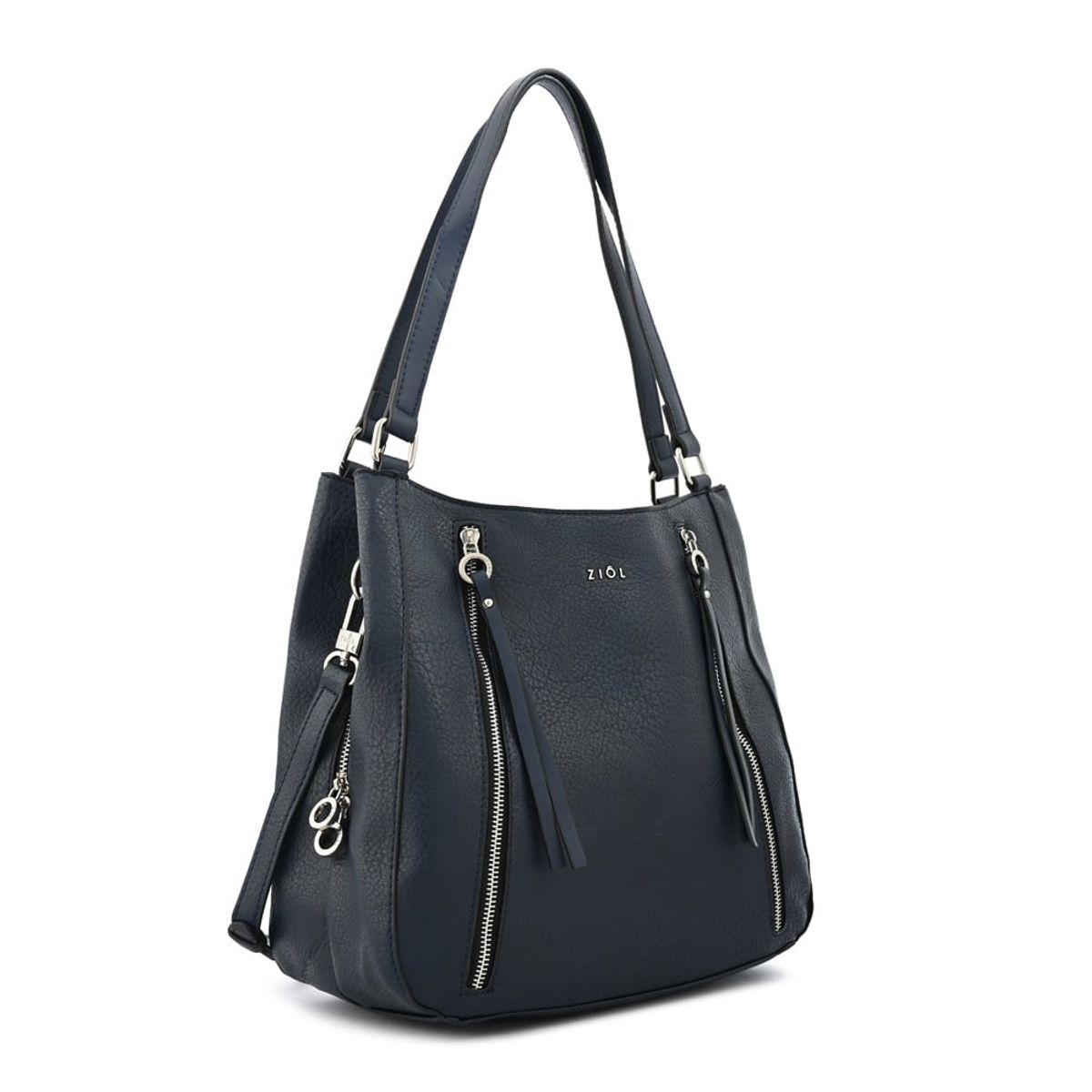 ZIOL - Cartera tote tres divisiones ozzy grande azul oscuro