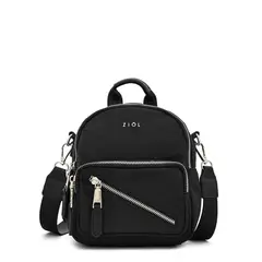 ZIOL - Mochila pequeña lychee negro