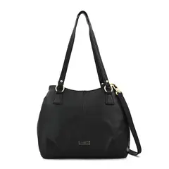 ZIOL - Cartera tote tres divisiones grande zahara negro