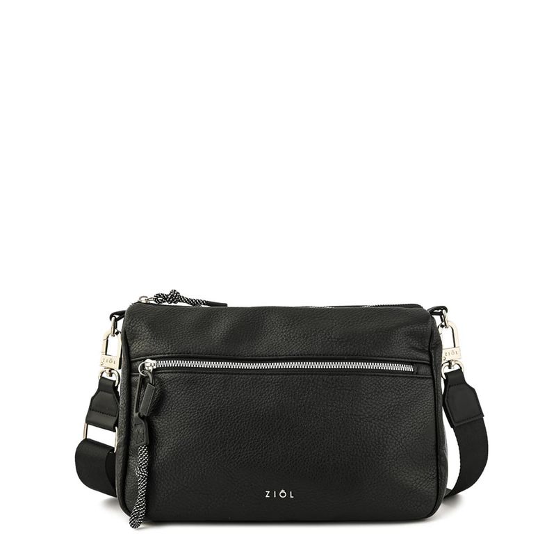 ZIOL - Cartera bandolera mediana odelia negro especial
