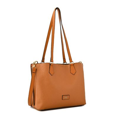 Imagen 2 del producto Cartera tote viviene mediana camel