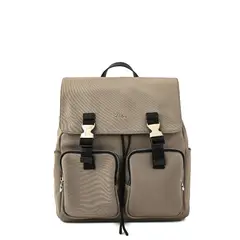 ZIOL - Mochila con tapa mediana odelia beige oscuro