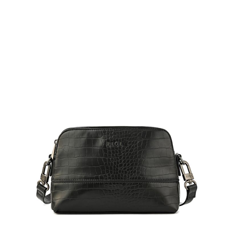 ZIOL - Cartera bandolera pequeña yara negro especial
