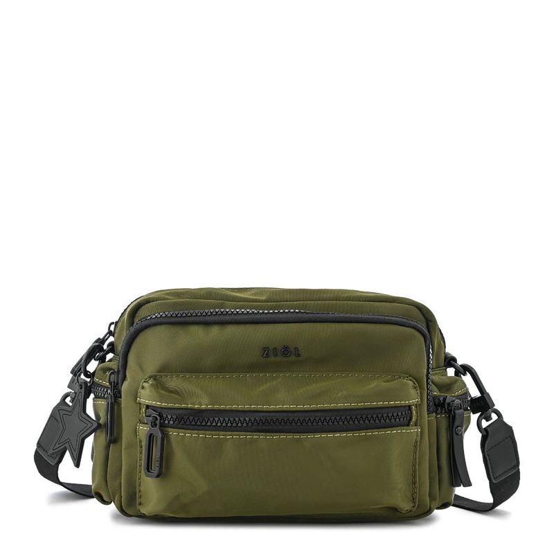 ZIOL - Cartera bandolera pequeña ronnie verde oliva