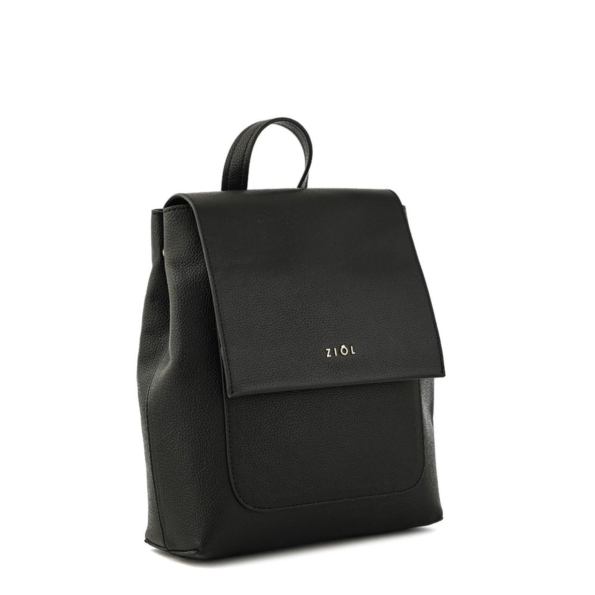 ZIOL - Mochila con tapa callie mediana negro especial