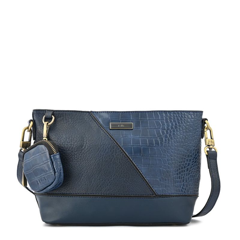 ZIOL - Cartera bandolera pequeña sira azul oscuro