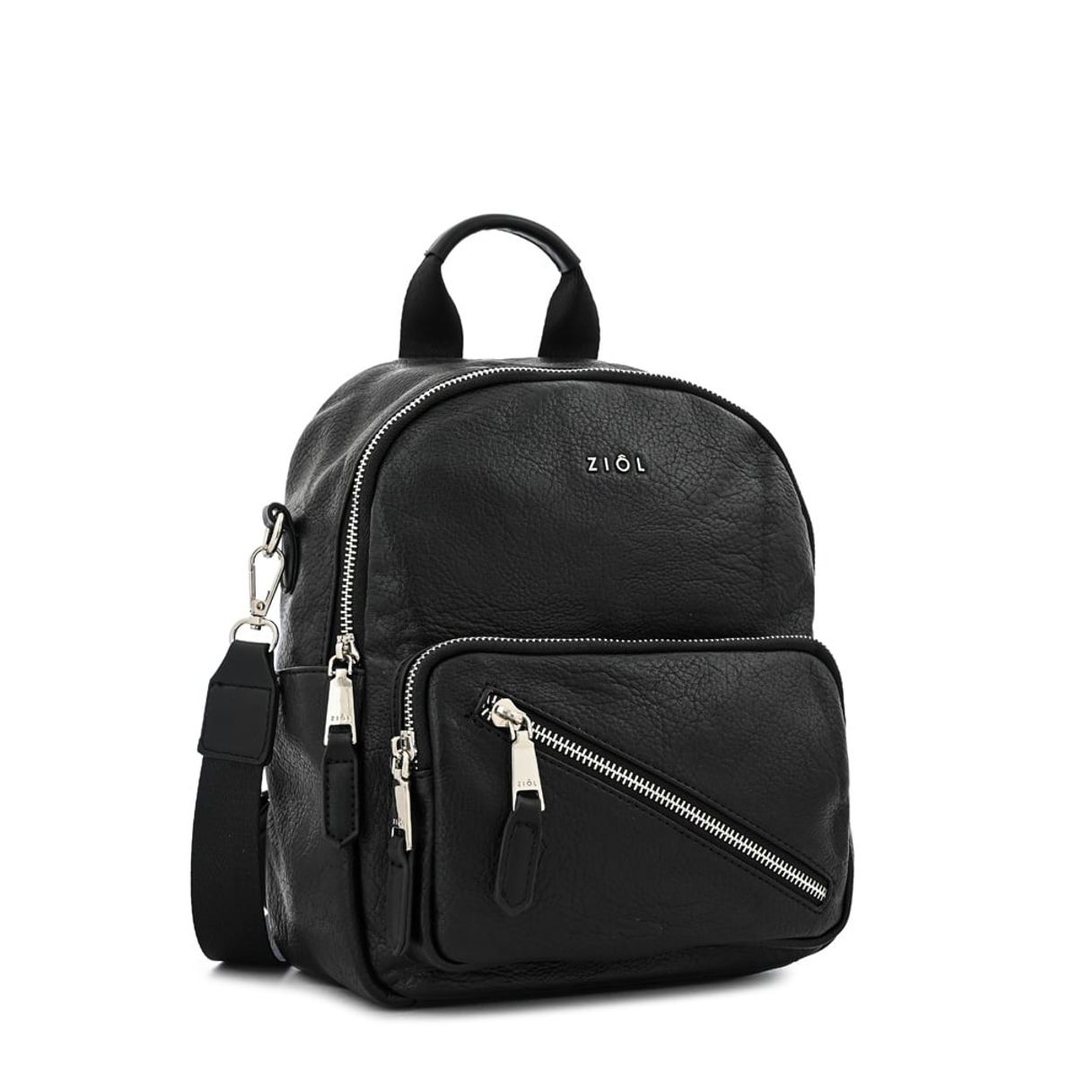 ZIOL - Mochila lychee pequeña negro especial