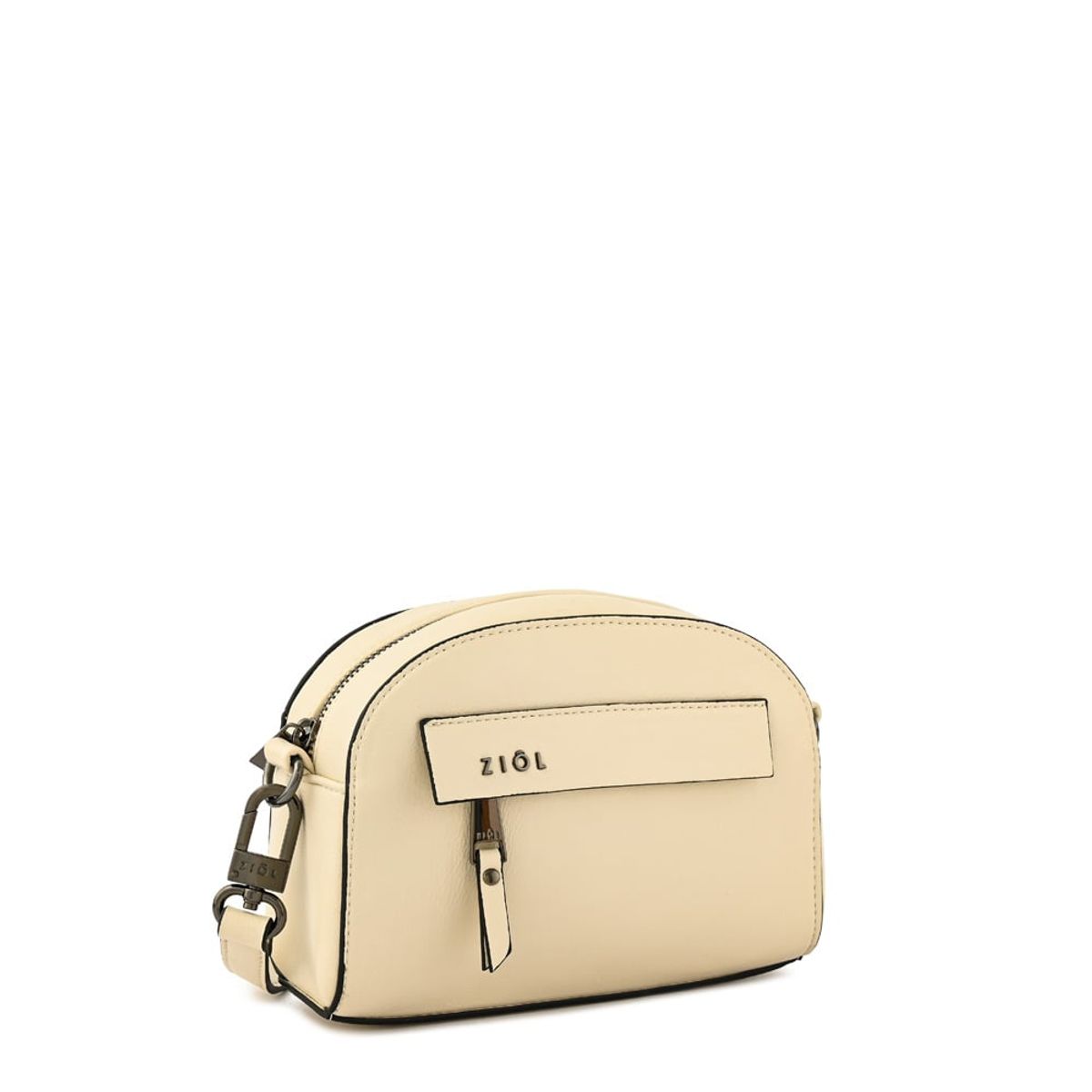 ZIOL - Cartera bandolera kinsley pequeña blanco crudo