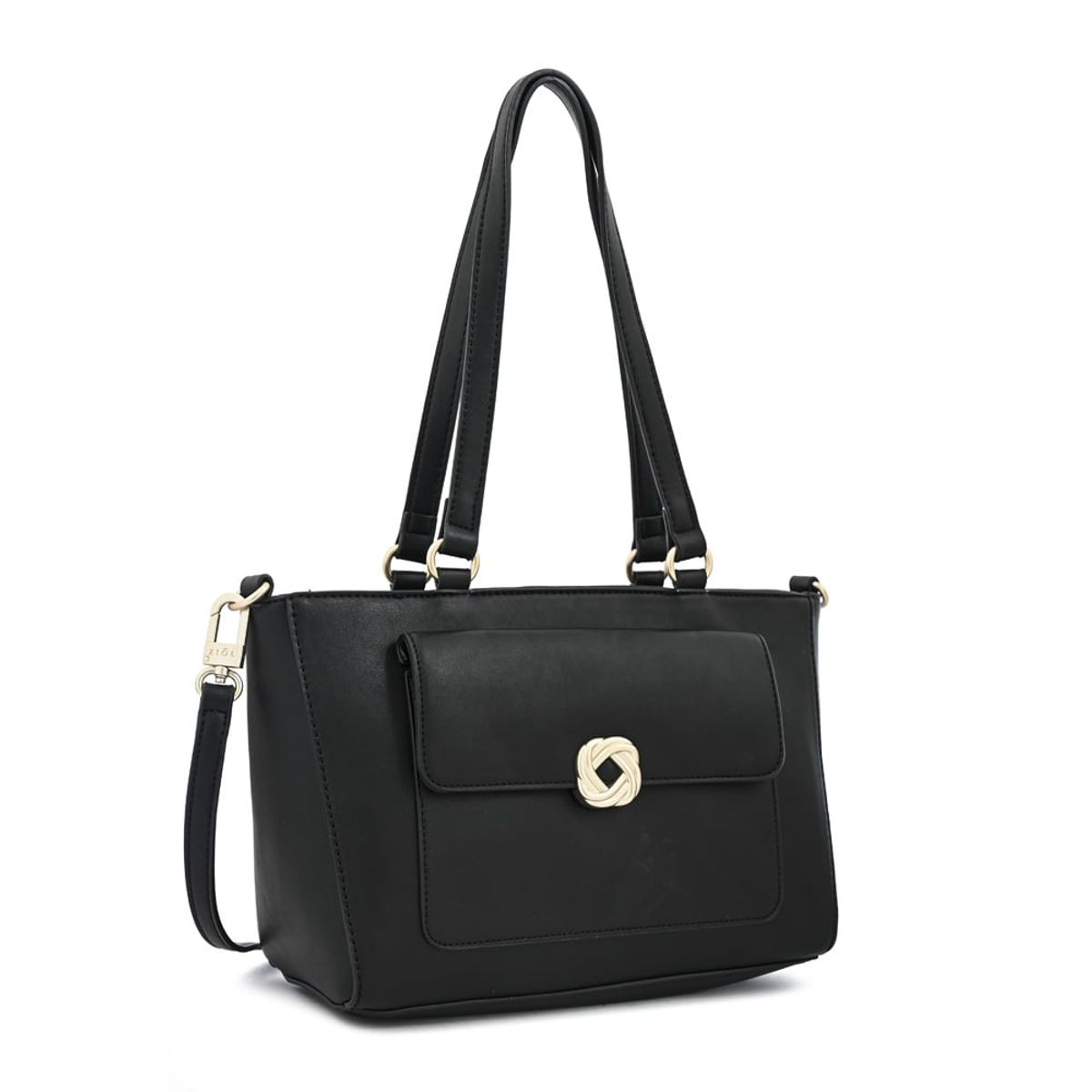 ZIOL - Cartera tote agata mediana negro especial