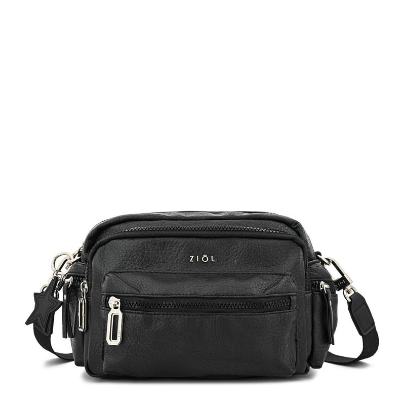 ZIOL - Cartera bandolera pequeña ronnie negro especial