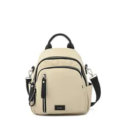 ZIOL - Mochila pequeña dublin blanco crudo