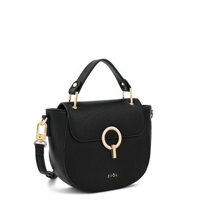 Imagen 2 del producto Cartera bandolera con tapa esme pequeña negro