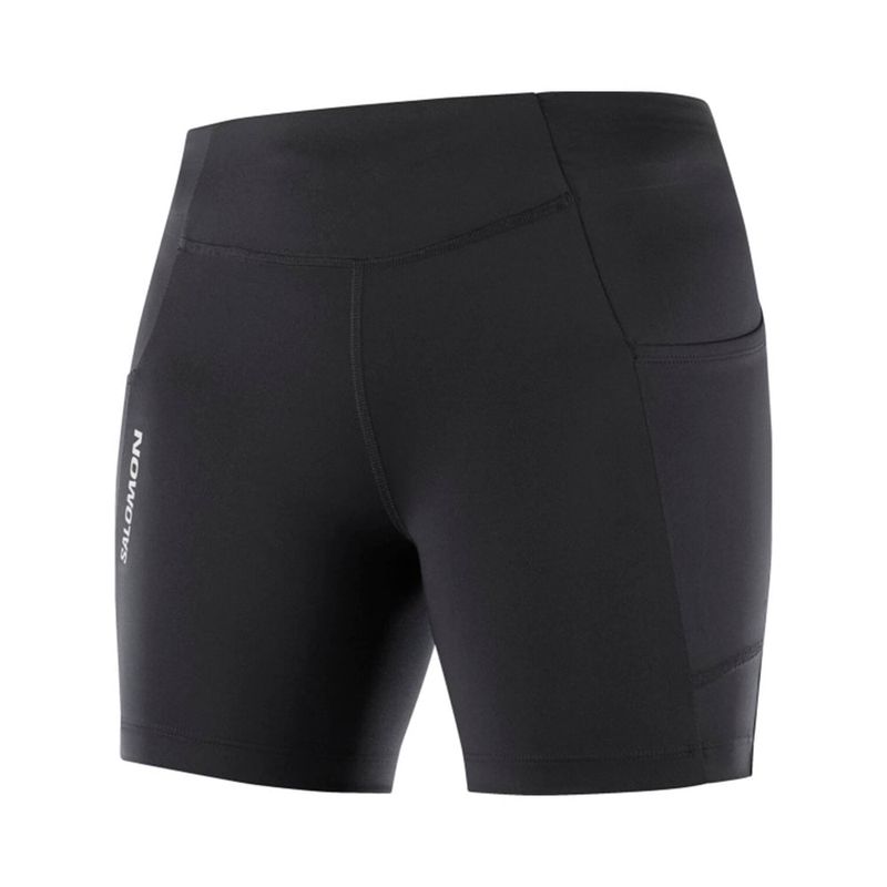 SALOMON - Calza Corta Mujer Cross Run Negro Salomon