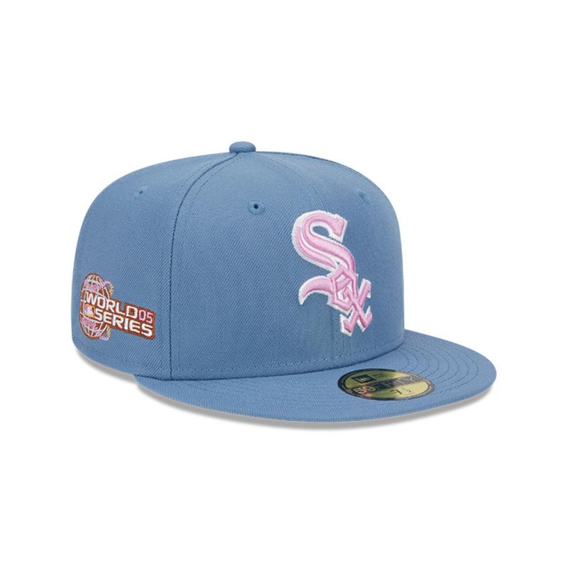 NEW ERA - Gorro 59fifty MLB Chicago White Sox Color Pack Med Blue