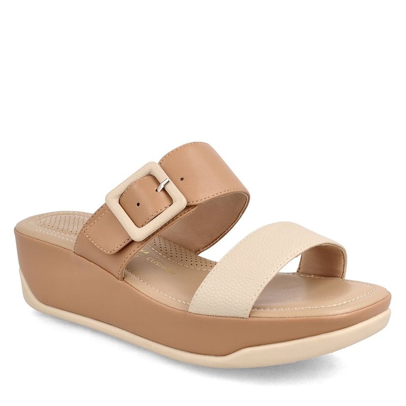 BATA - Sandalia Mujer Bata Carol Café
