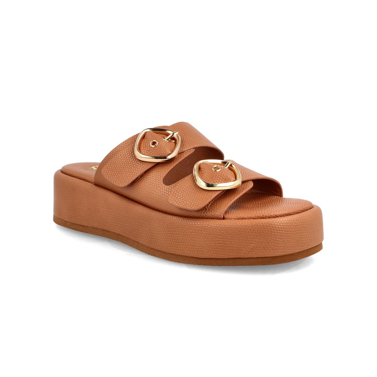 BATA - Sandalia Mujer Bata Crystal Café