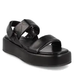 BATA - Sandalia Mujer Crystal Negro Broche