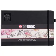 SAKURA - Sketchbook Hoja Blanco Crema A5(14.8x21cm) 140gr 80hj