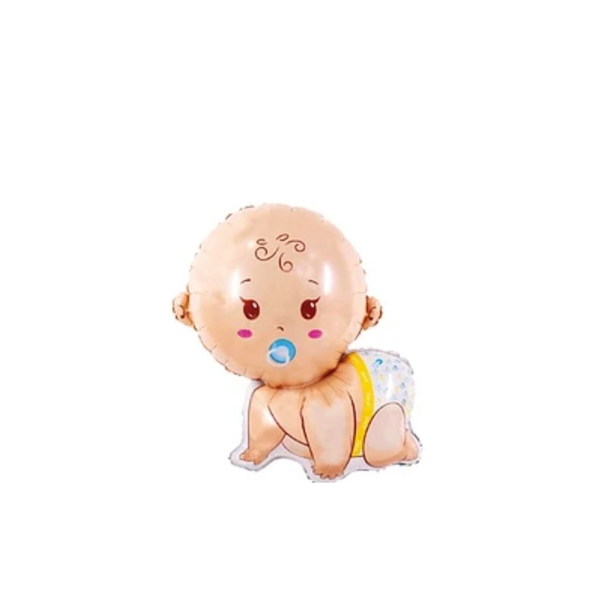 GENERICO - Globo Metalico Bebe Niño 77x65cm