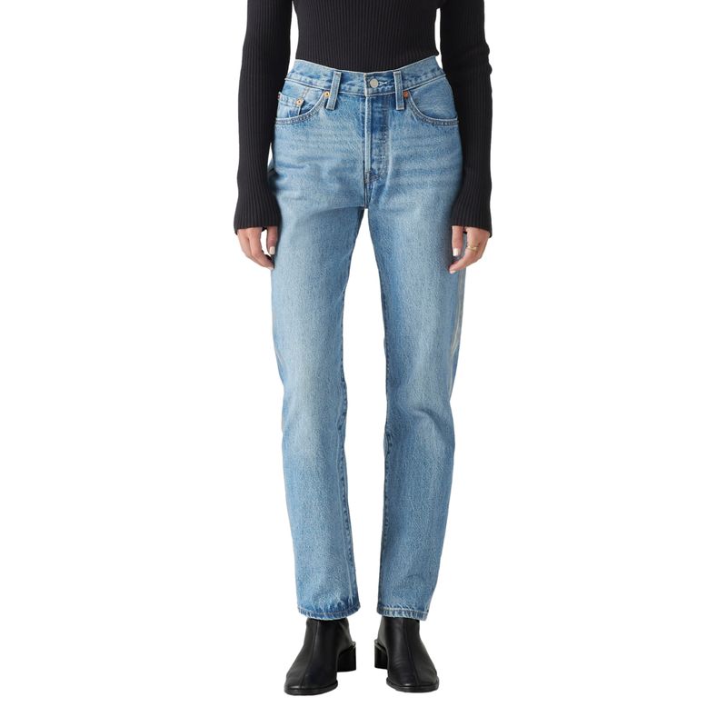 LEVIS - Jeans Mujer 501 Azul Levis