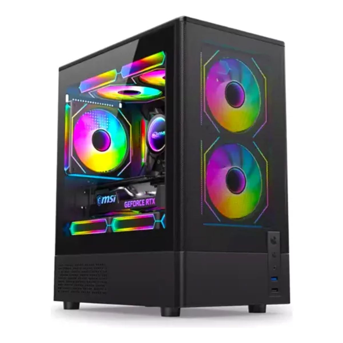 INTEL - Pc Gamer Económico Amd Ryzen Vega 8 Ram 16gb Ssd 256gb