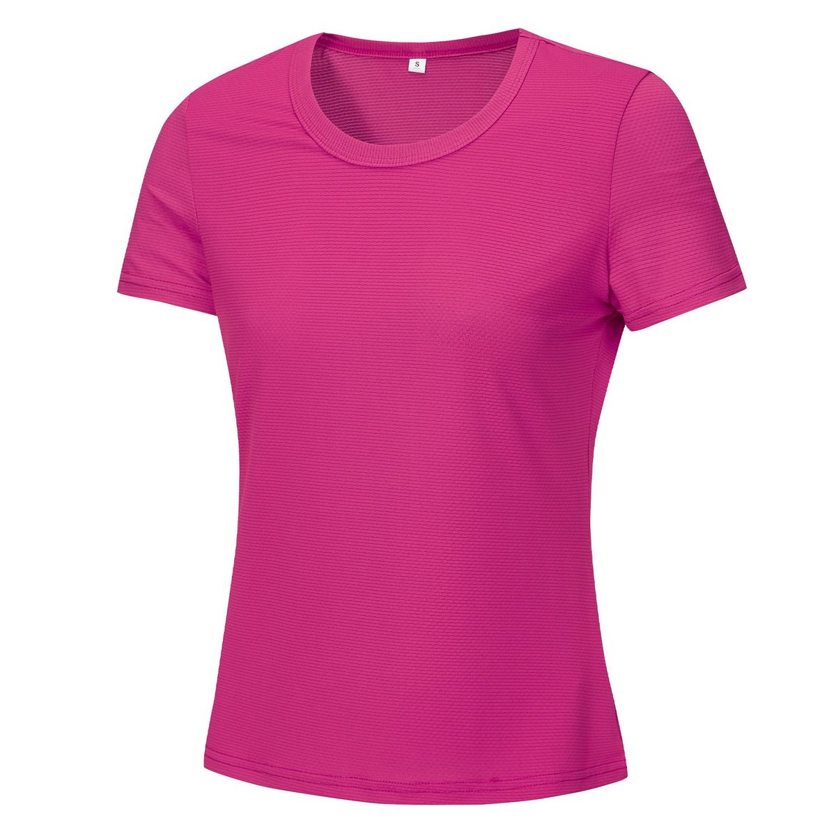 ANDESLAND OUTDOOR APPAREL - Polera Dry Fit Microperforado Manga Corta Sechurano Fucsia Mujer