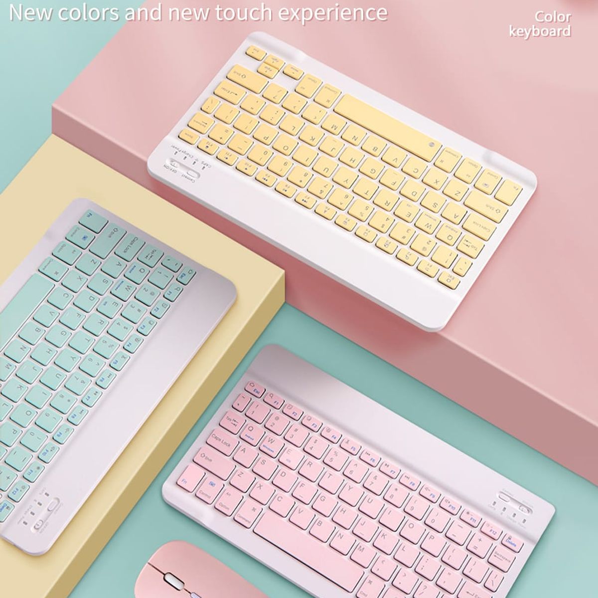 GENERICO - KIT PC 2 EN 1 TECLADO MOUSE RECARGABLE