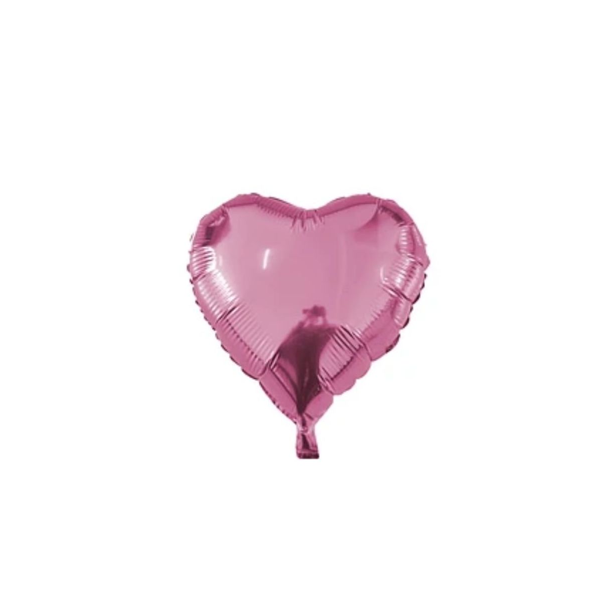 GENERICO - Globo Metalico Corazón Rosa 9 pulgadas 2pcs