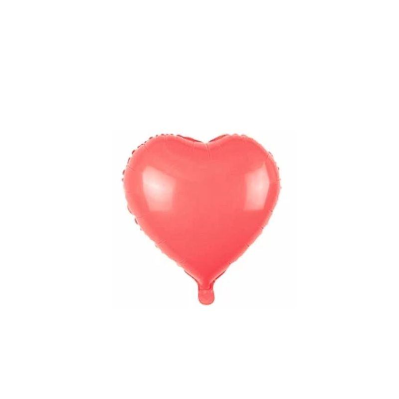 GENERICO - Globo Metalizado Corazón Rosa