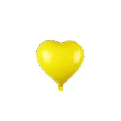 GENERICO - Globo Corazón Amarillo 45cm