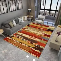 ALFOMBRA PARA LIVING 200x240 CON DISEÑO INDIGENA TF