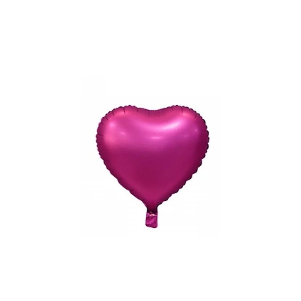 GENERICO - Globo Corazón Cromado Rosa