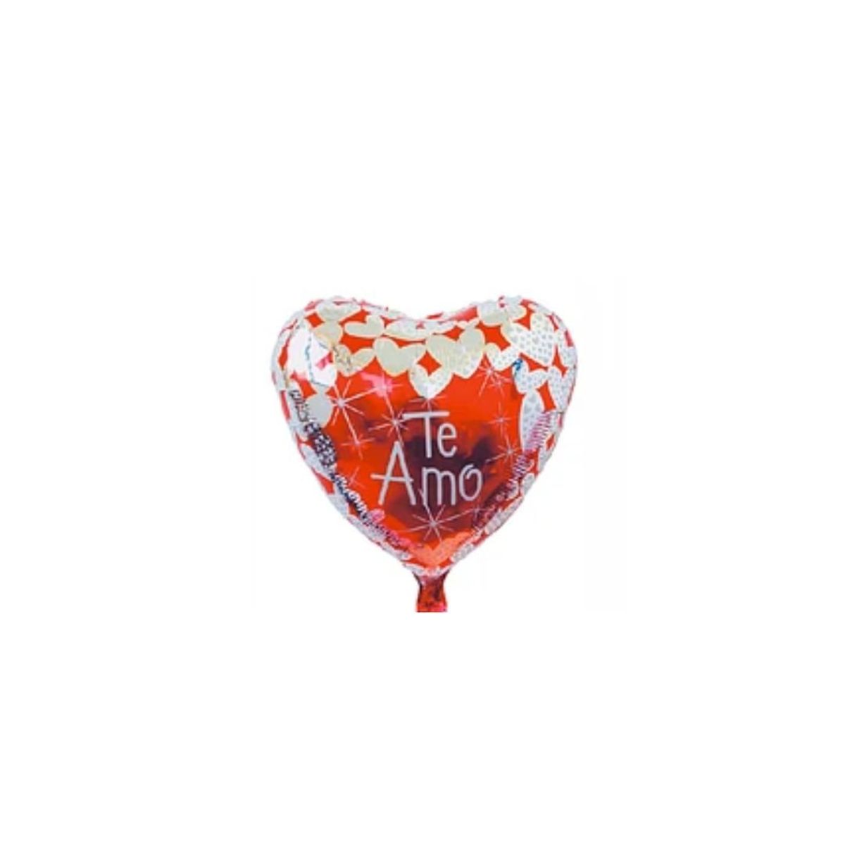 GENERICO - Globo Metálico Te Amo Corazón 45cm