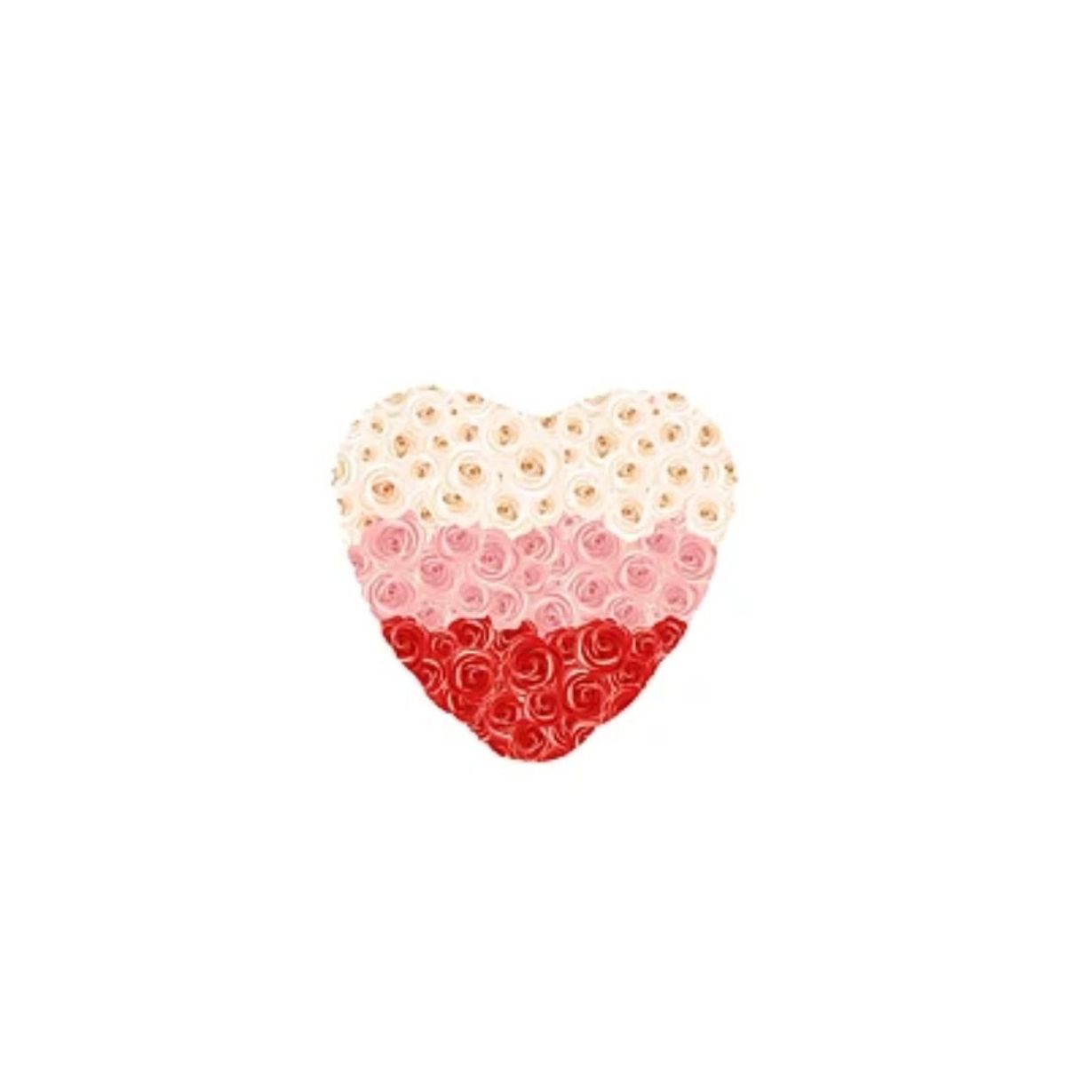 GENERICO - Globo Metalico Corazón 45cm
