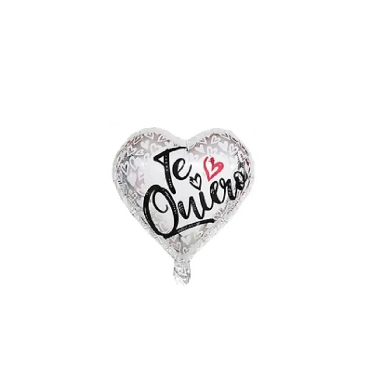 GENERICO - Globo Metálico Corazón Te Quiero 45cm