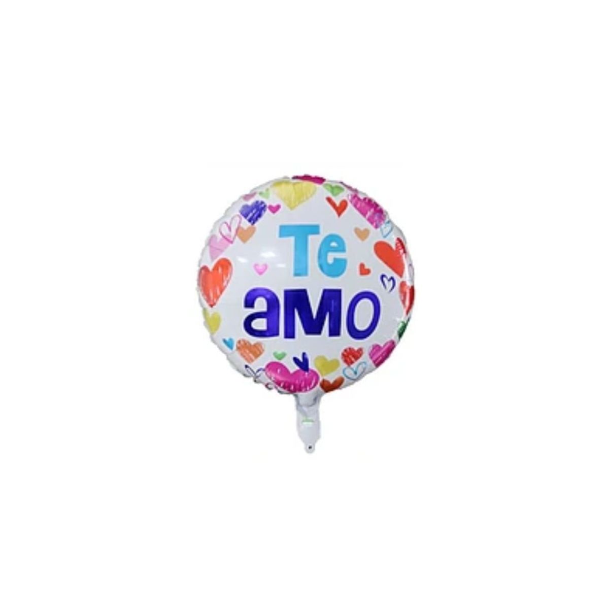 GENERICO - Globo Metálico Redondo Te Amo 45cm