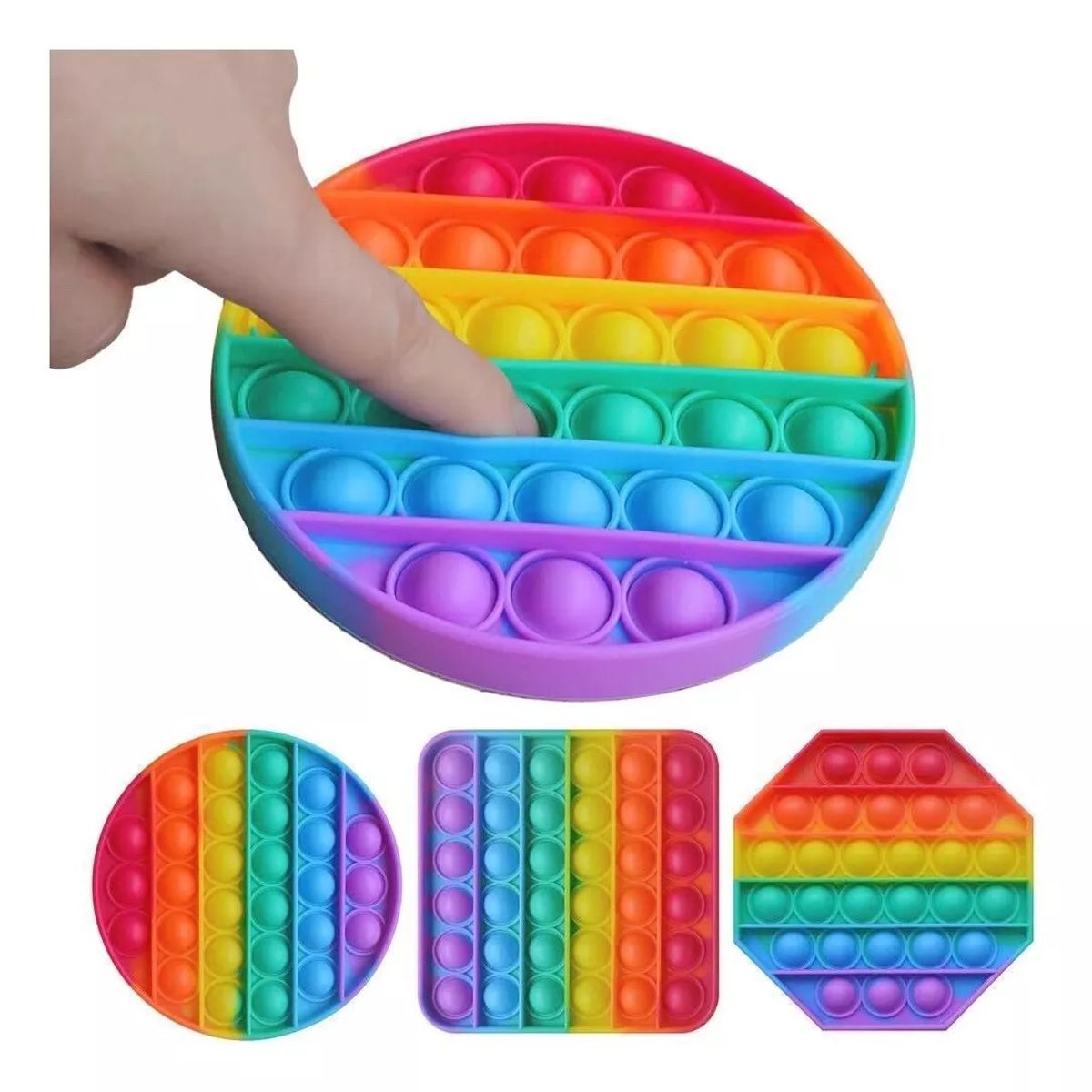 GENERICO - Popit Antiestrés 15 Figuras Diferentes Juguetes Para Niños