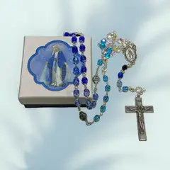GENERICO - Rosario Italiano Cristal Esfumado Azul