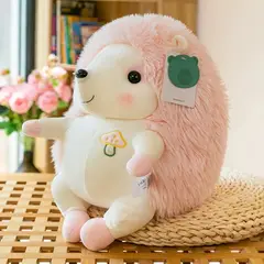 GENERICO - Peluche Erizo Kawaii De 50 Cm Suave Peluche Increible Rosa