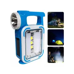 GENERICO - Linterna Led Solar Emergencia 3 En 1 Camping Alta Potencia