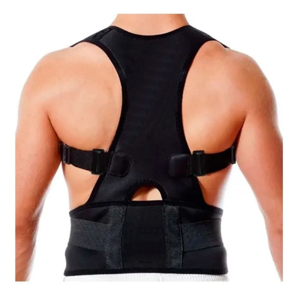 GENERICO - Faja Laboral Lumbar - Seguridad Trabajo Carga Fuerza XL