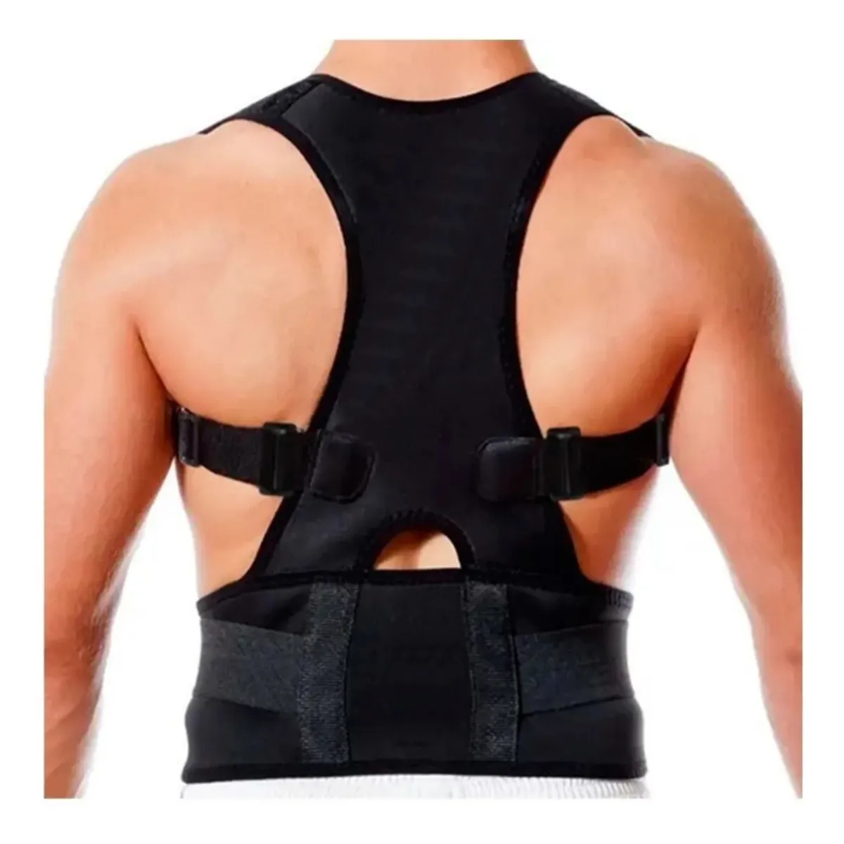 GENERICO - Faja Laboral Lumbar - Seguridad Trabajo Carga Fuerza XL