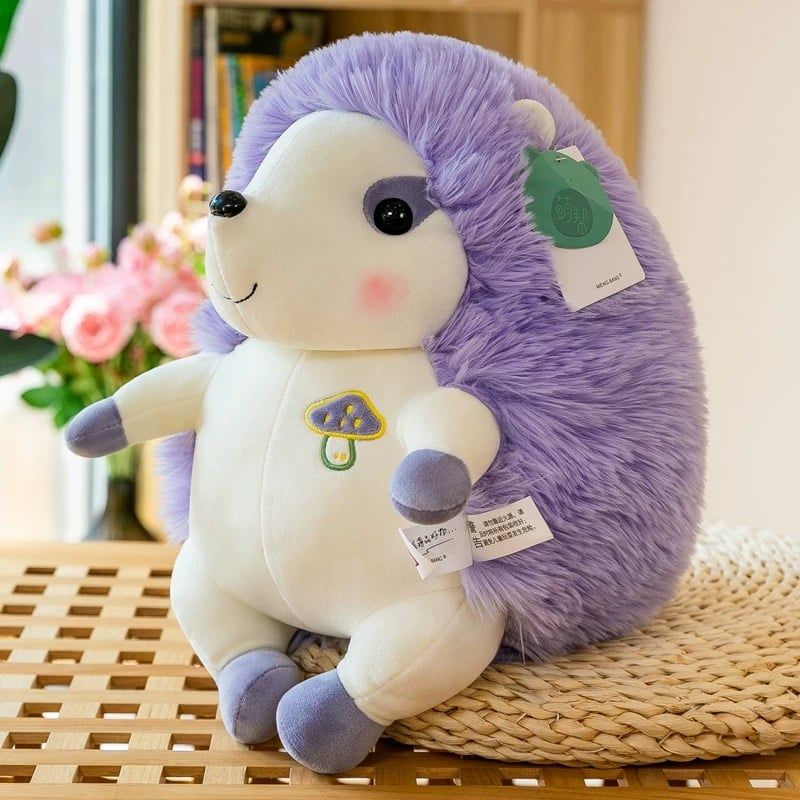 GENERICO - Peluche Erizo Kawaii De 50 Cm Suave Peluche Increible Morado